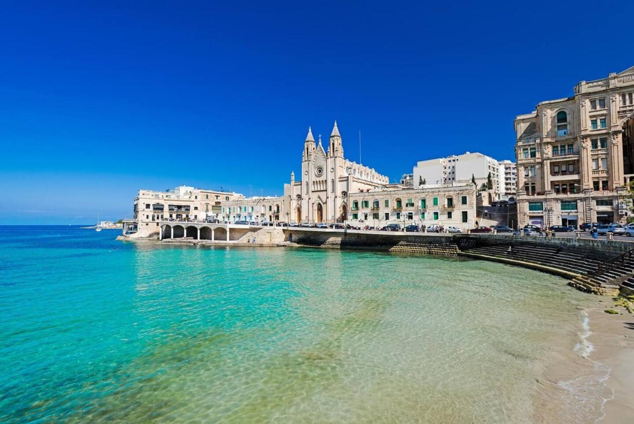 Luxury Home On Saint Julians Bay San Ġiljan Exterior foto